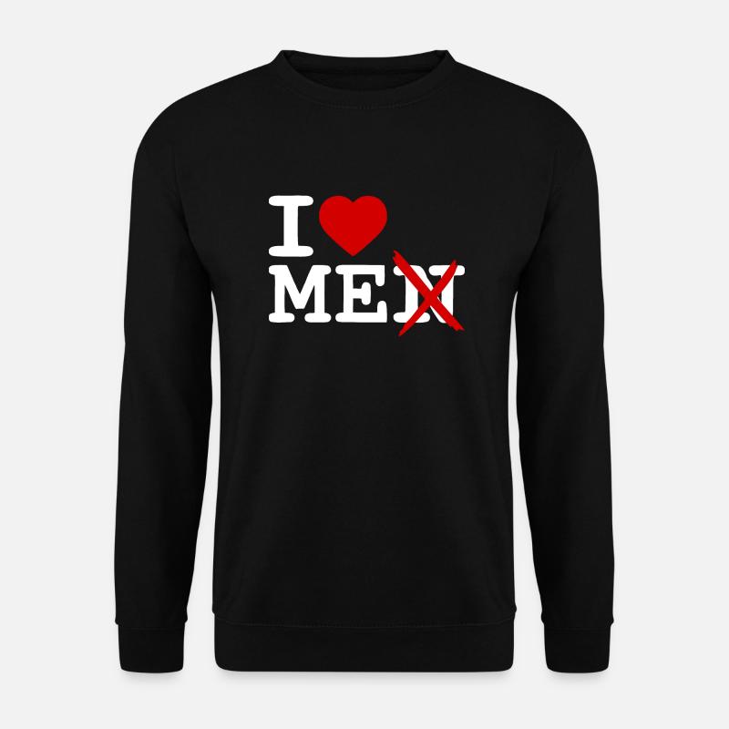 I love me - Unisex Sweatshirt - black