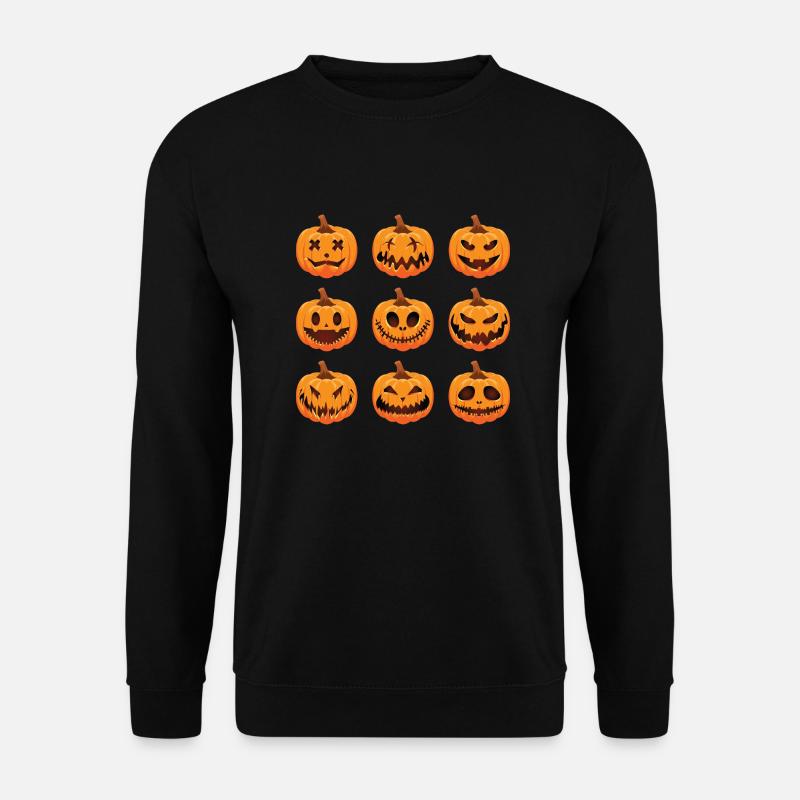 Pumpkin - Unisex Sweatshirt - black