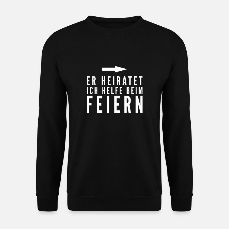 Junggesellenabschied T-Shirt - Unisex Pullover - Schwarz
