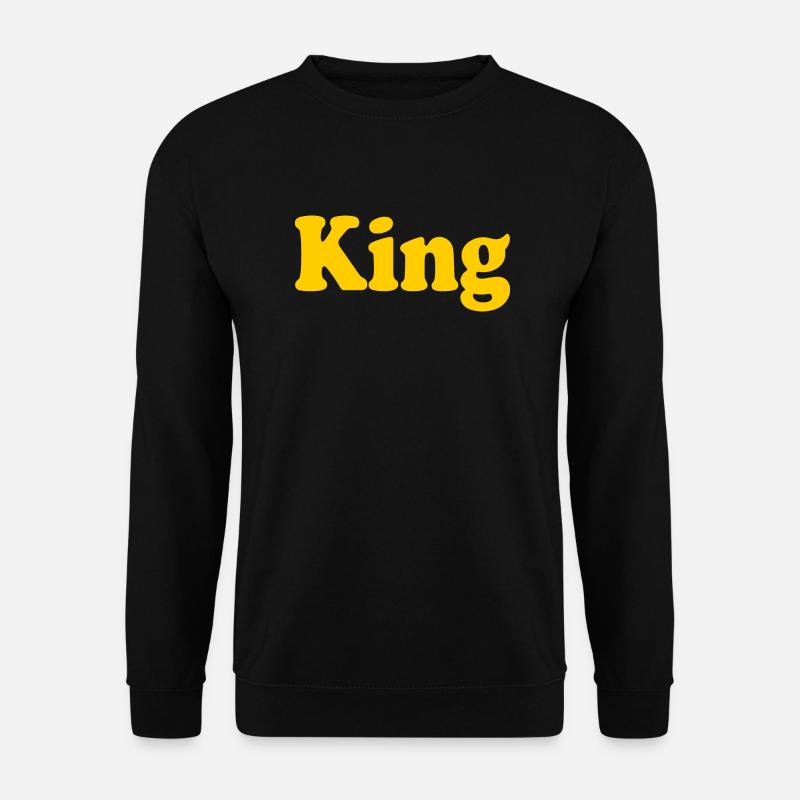 King - Unisex Sweatshirt - black