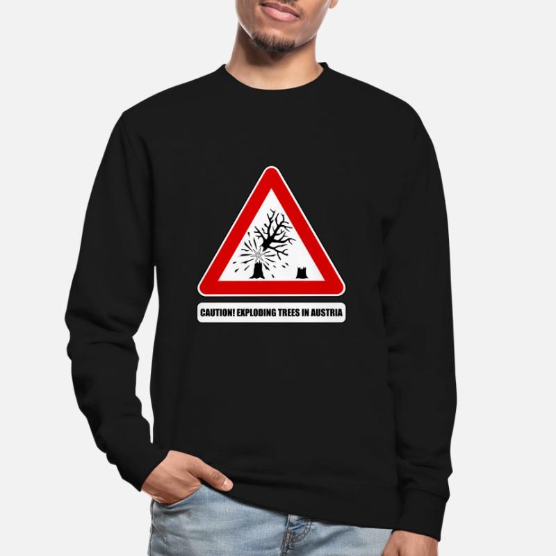 explodierende bäume,  exploding trees Austria Unisex Pullover