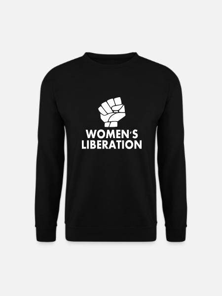 Womens liberation - Unisex Sweatshirt - black