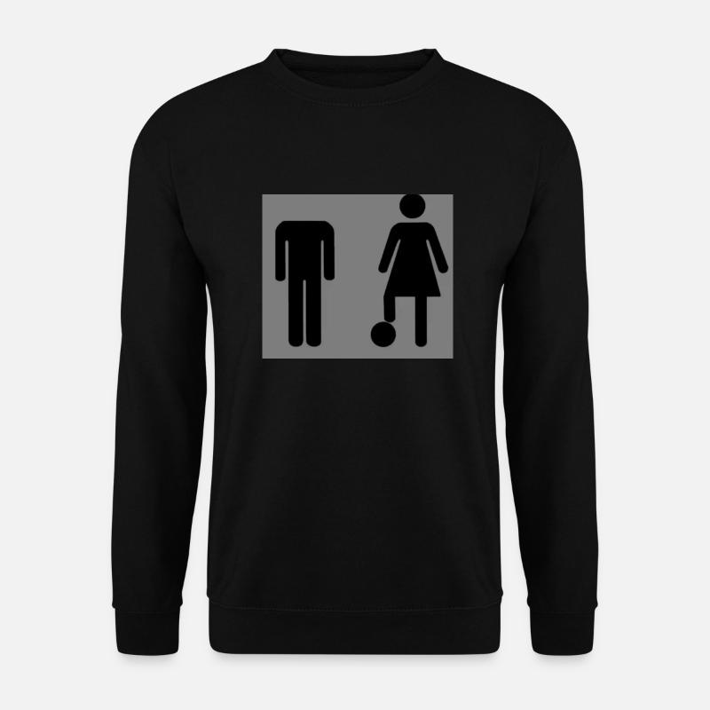 Fußball Motto - Unisex Pullover - Schwarz