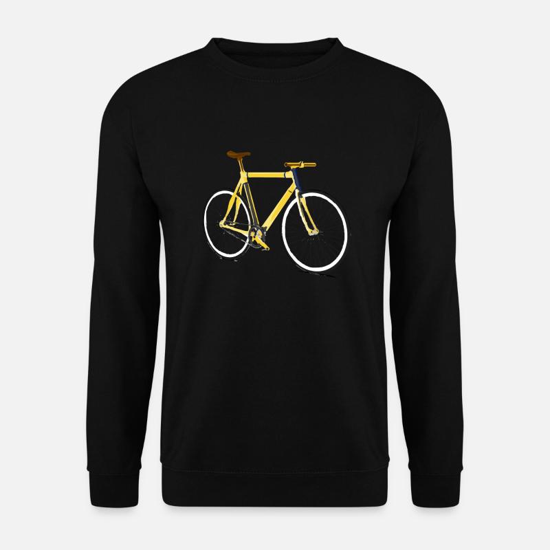 Rennrad Straße 1 - Unisex Pullover - Schwarz