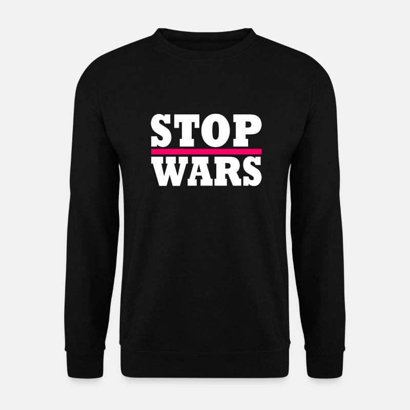 Stop wars - Unisex Sweatshirt - black