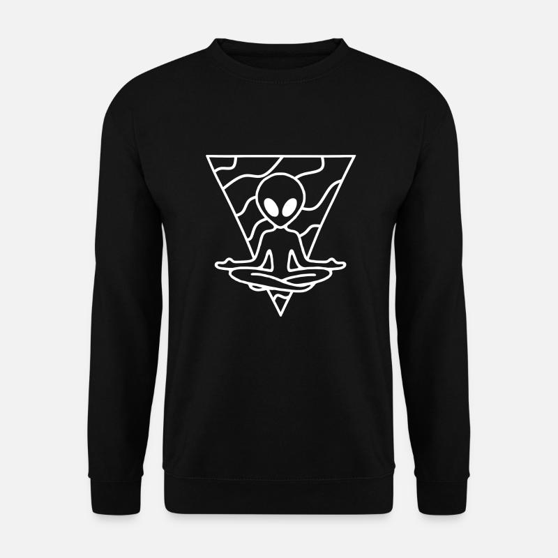 Alien in - Unisex Pullover - Schwarz