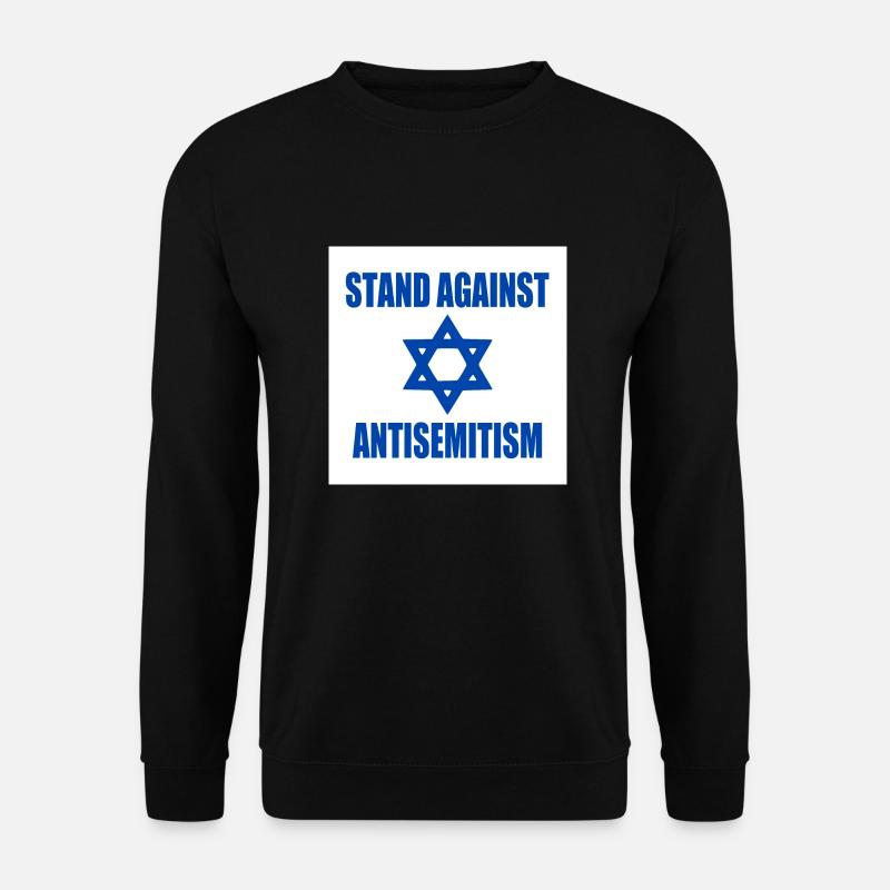 stand against antisemitism - Unisex Sweatshirt - black