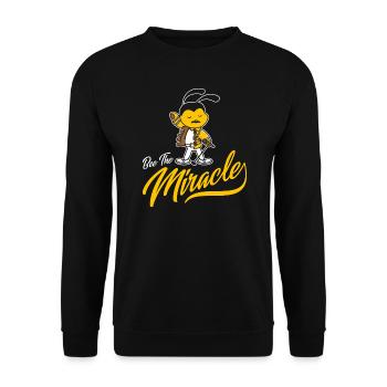 Bee Freddie Queen Mercury Chanteur Idée Cadeau - Sweat-shirt Unisexe - noir - Devant - Alina (178cm) & Michal (187cm)
