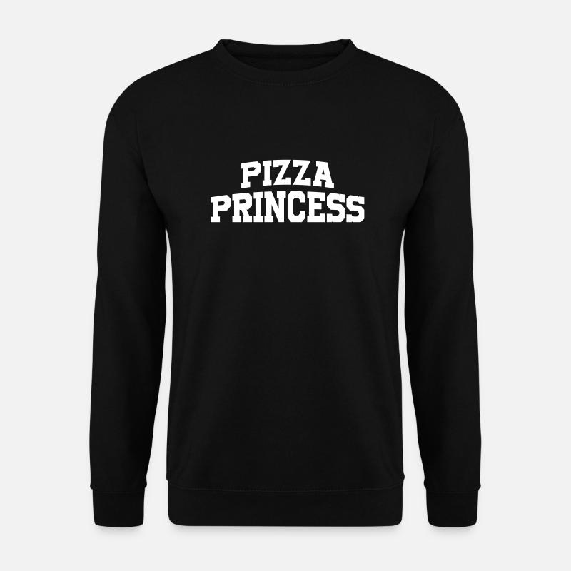 princesse Pizza - Sweat-shirt Unisexe - noir