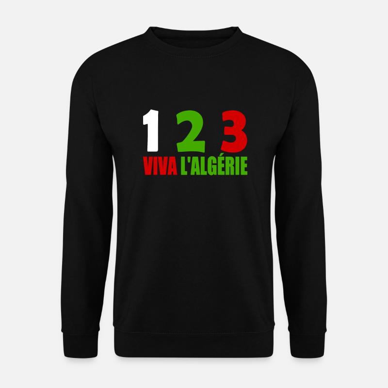 Algerien - Unisex Pullover - Schwarz