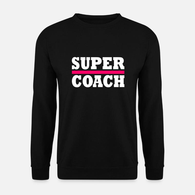 coach - Unisex Pullover - Schwarz