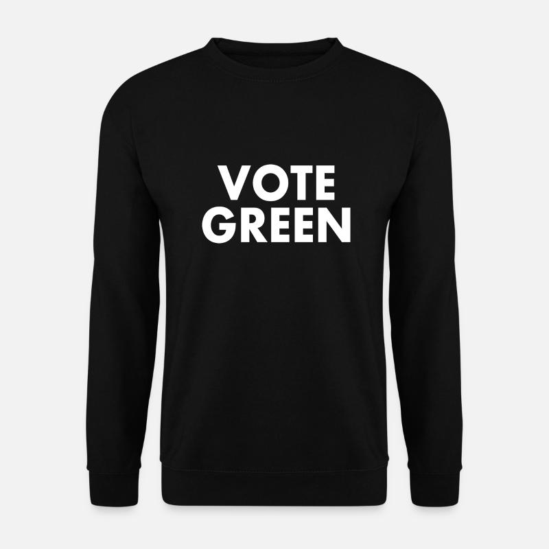 Vote green - Unisex Pullover - Schwarz