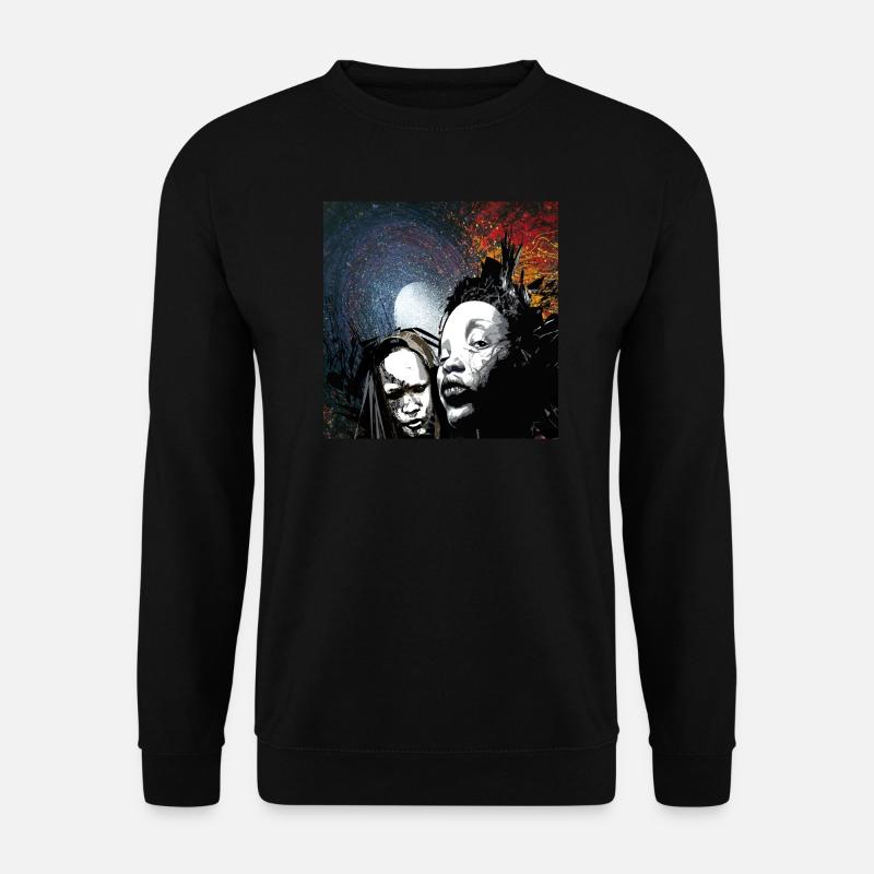 Ghosts - Unisex Sweatshirt - black