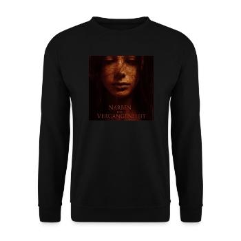 Narben der Vergangenheit - Unisex Pullover - Schwarz - Vorne - Alina (178cm) & Michal (187cm)
