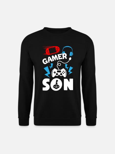 Gamer Son - Unisex Pullover - Schwarz