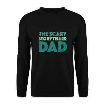 Le père conteur effrayant - Sweat-shirt Unisexe - noir - Devant - Alina (178cm) & Michal (187cm)