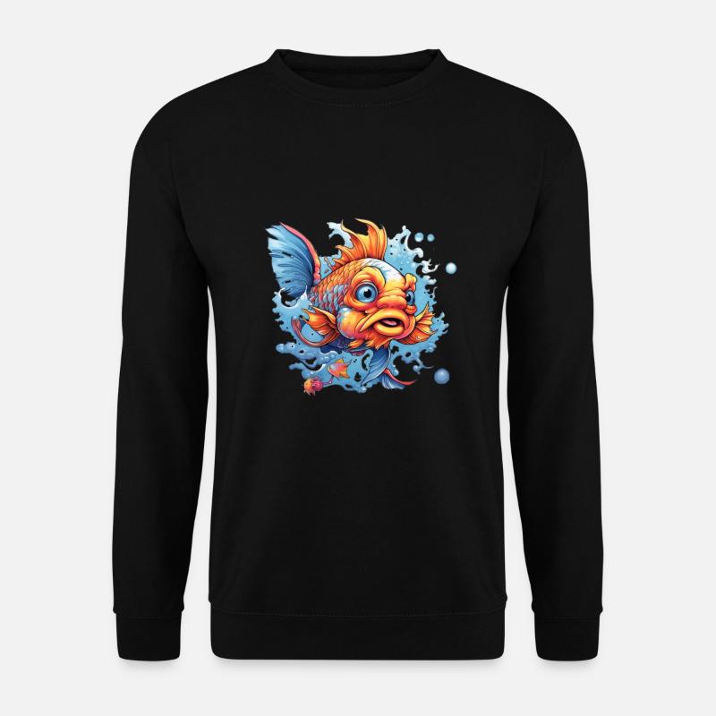 Goldfisch - Unisex Pullover - Schwarz