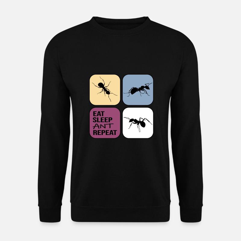 ameise ameisenkolonie fireant - Unisex Pullover - Schwarz