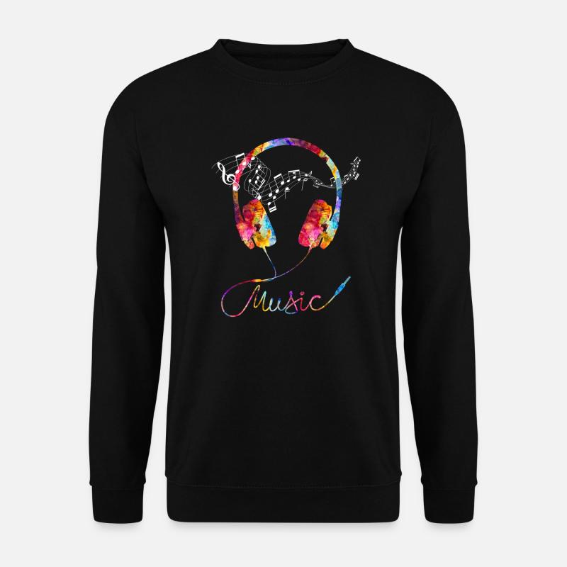 Musik - Unisex Pullover - Schwarz