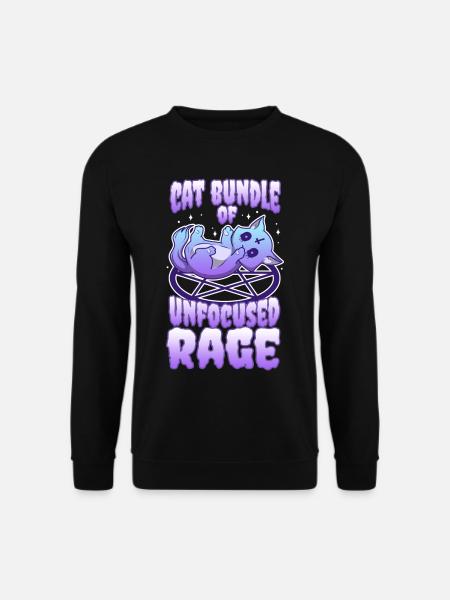 Cute Bundle Of Unfocused Rage - Unisex Sweatshirt - black