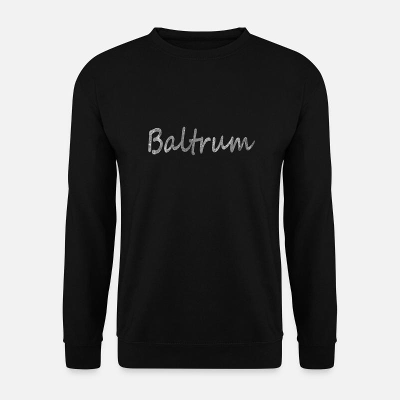 Baltrum die Insel! Geschenk Idee - Unisex Pullover - Schwarz