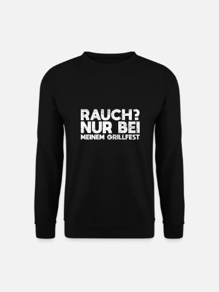 Rauch? Nur Bei Meinem Grillfest - Unisex Pullover - Schwarz