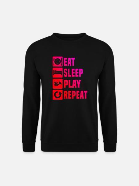 French Horn Players Men French Horn Players Women - Unisex Sweatshirt - black