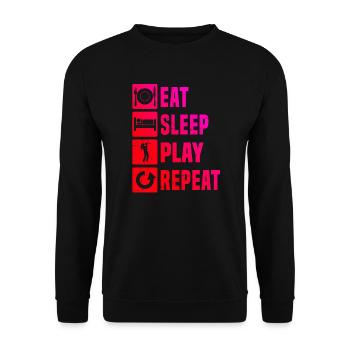 Women's Trumpet Trumpet Player Trumpet TrumpetEr - Unisex Sweatshirt - black - Front - Alina (178cm) & Michal (187cm)