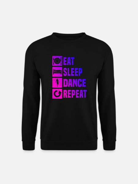 Shuffle Girl Shuffle Dance Herren Shuffle Boy - Unisex Pullover - Schwarz
