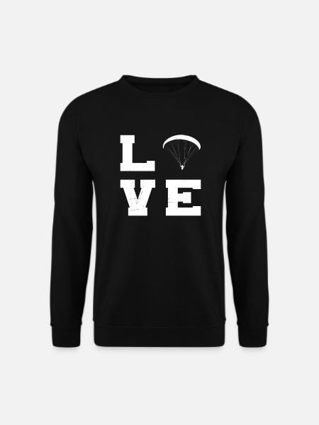 Paragliding Paragliding Paragliding - Unisex Sweatshirt - black