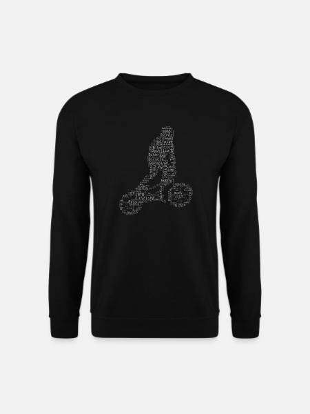 Cyclisme Hommes BMX Femmes BMX Vélo BMX Garçons - Sweat-shirt Unisexe - noir
