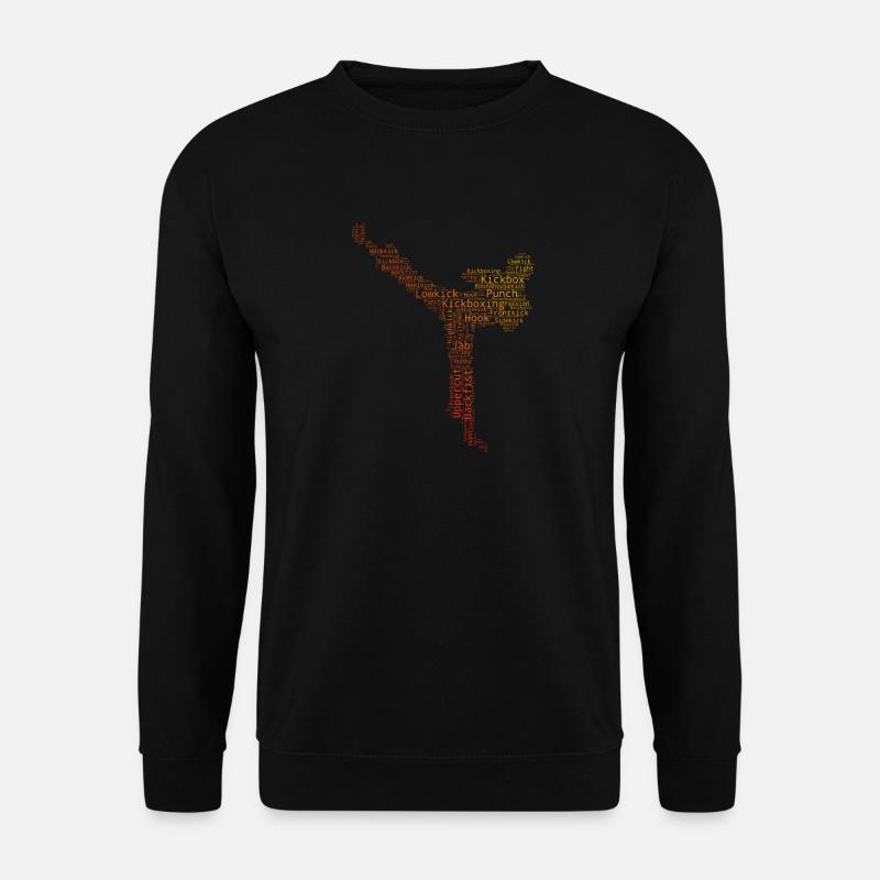 Kickboxen Kickbox Boxing Kickboxer Boxen - Unisex Pullover - Schwarz