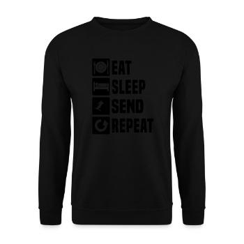 Ski Freestyle Ski Jumping Slopestyle Damen - Unisex Pullover - Schwarz - Vorne - Alina (178cm) & Michal (187cm)