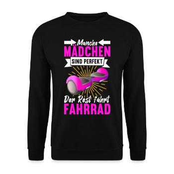 Hoverboard Skating - Unisex Pullover - Schwarz - Vorne - Alina (178cm) & Michal (187cm)
