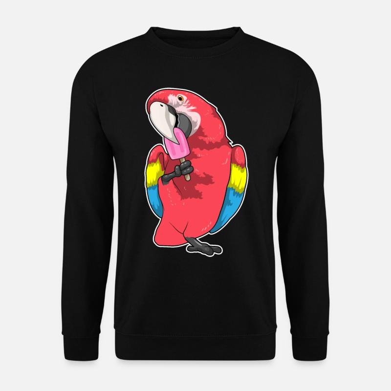 Parrot popsicles - Unisex Sweatshirt - black
