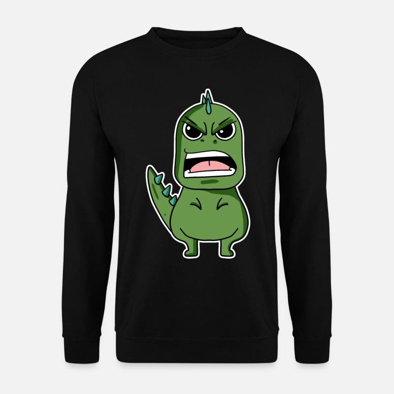 sint dinosaur - Genser unisex - svart