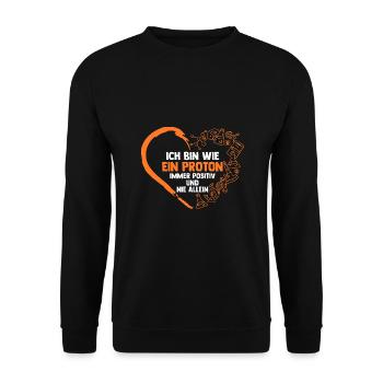 Chimiste Sciences Physique Chimie - Sweat-shirt Unisexe - noir - Devant - Alina (178cm) & Michal (187cm)