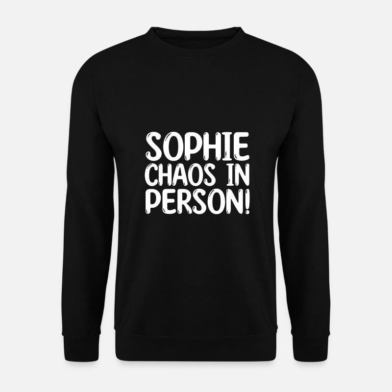 First name Sophie - Unisex Sweatshirt - black