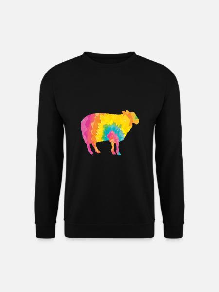 Shepherd Sheep - Unisex Sweatshirt - black