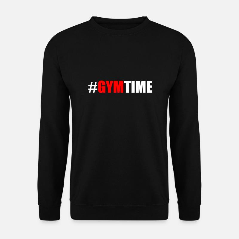 Gym - Unisex Sweatshirt - black