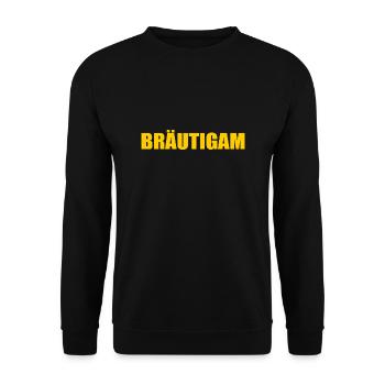 bräutigam - Unisex Pullover - Schwarz - Vorne - Alina (178cm) & Michal (187cm)