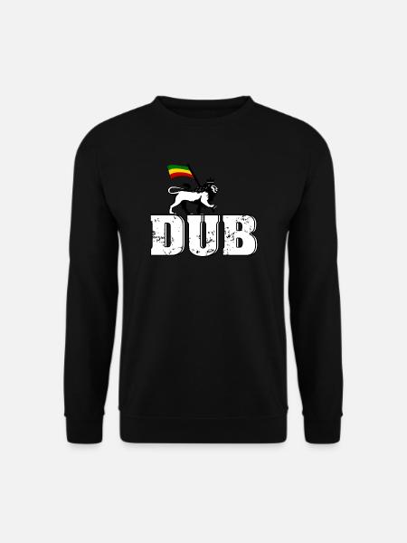 Dub Reggae Lion - Unisex Sweatshirt - black
