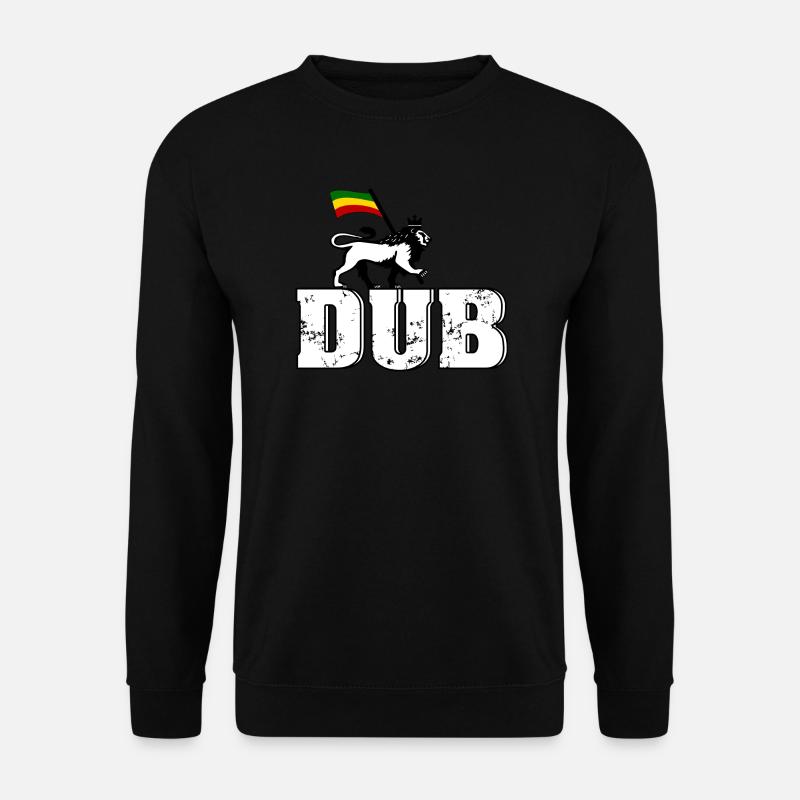 Dub Reggae Lion - Unisex Sweatshirt - black
