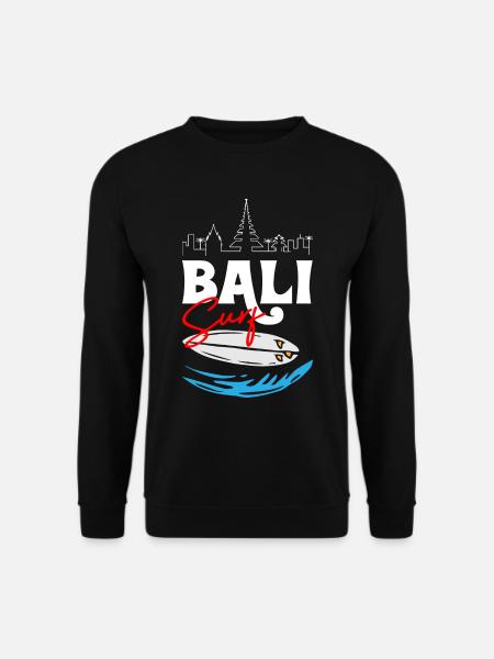 Bali Surfing - Unisex Sweatshirt - black