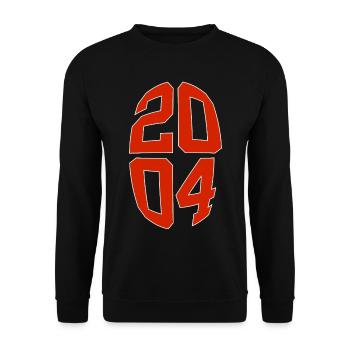 22 YEARS OLD 2004 22ND BIRTHDAY - Unisex Sweatshirt - black - Front - Alina (178cm) & Michal (187cm)