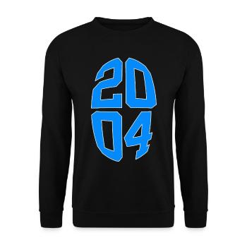 22 YEARS OLD 2004 22ND BIRTHDAY - Unisex Sweatshirt - black - Front - Alina (178cm) & Michal (187cm)