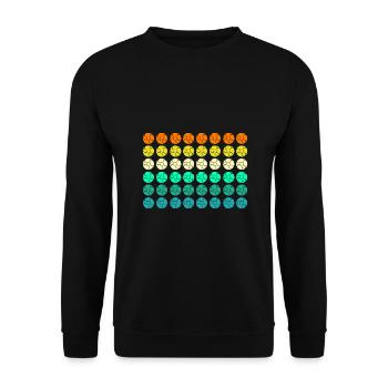 Joueurs de handball Handball - Sweat-shirt Unisexe - noir - Devant - Alina (178cm) & Michal (187cm)