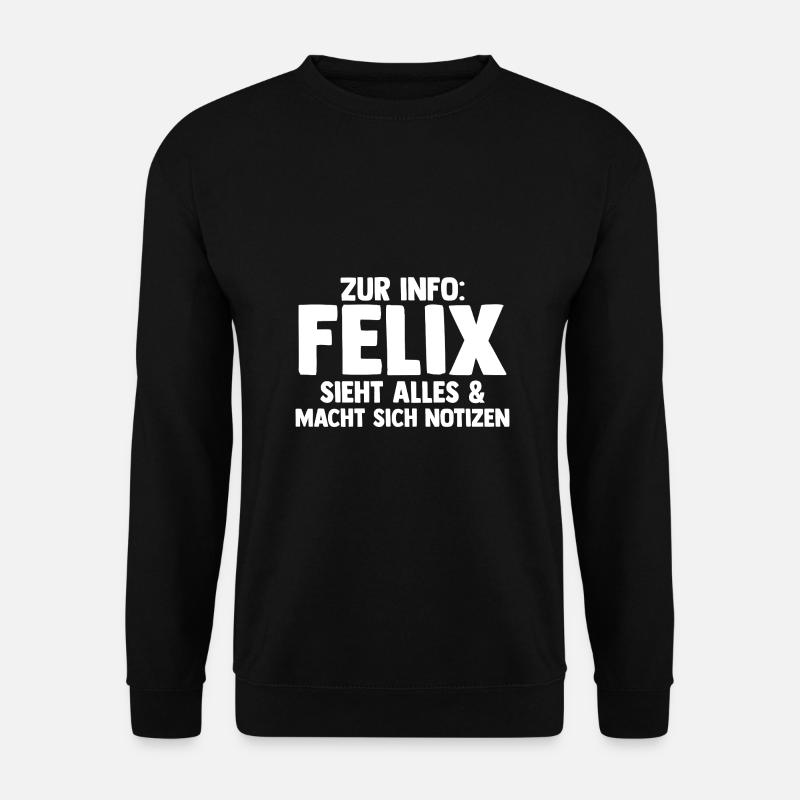 Felix - Unisex Sweatshirt - black