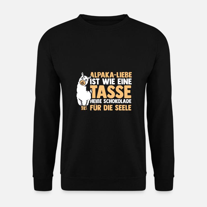 Alpaca - Unisex Sweatshirt - black
