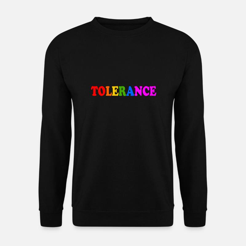 Tolerance - Unisex Pullover - Schwarz